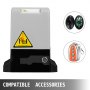 VEVOR Automatic Gate Opener 600 kg/1300 lb, with Infrared Security Photocell Sensor with 2 Remote Controls Sliding Gate Opener Move Speed 1188.7 cm Per Min