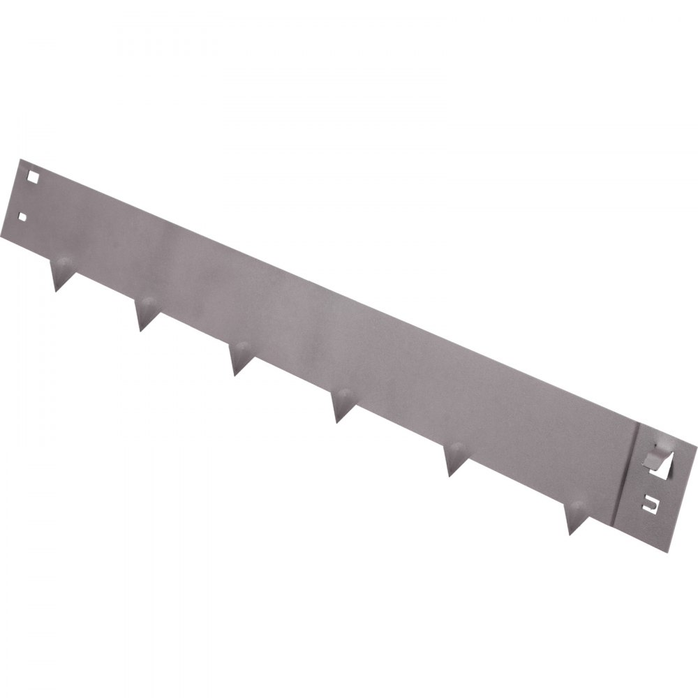 VEVOR steel lawn edging strip with a sleek design and secure mounting options.