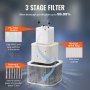 VEVOR 100W Solder Fume Smoke Extractor 3-Stage Filters 240 m³/h Ισχυρή αναρρόφηση