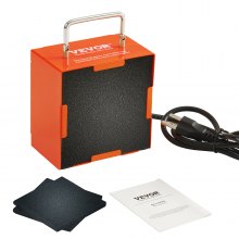 VEVOR 38W Desktop Solder Fume Smoke Extractor 3-Stage Filter 86.63m³/h Suction