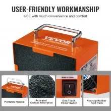 VEVOR 38W Desktop Solder Fume Smoke Extractor 3-Stage Filter 86.63m³/h Suction