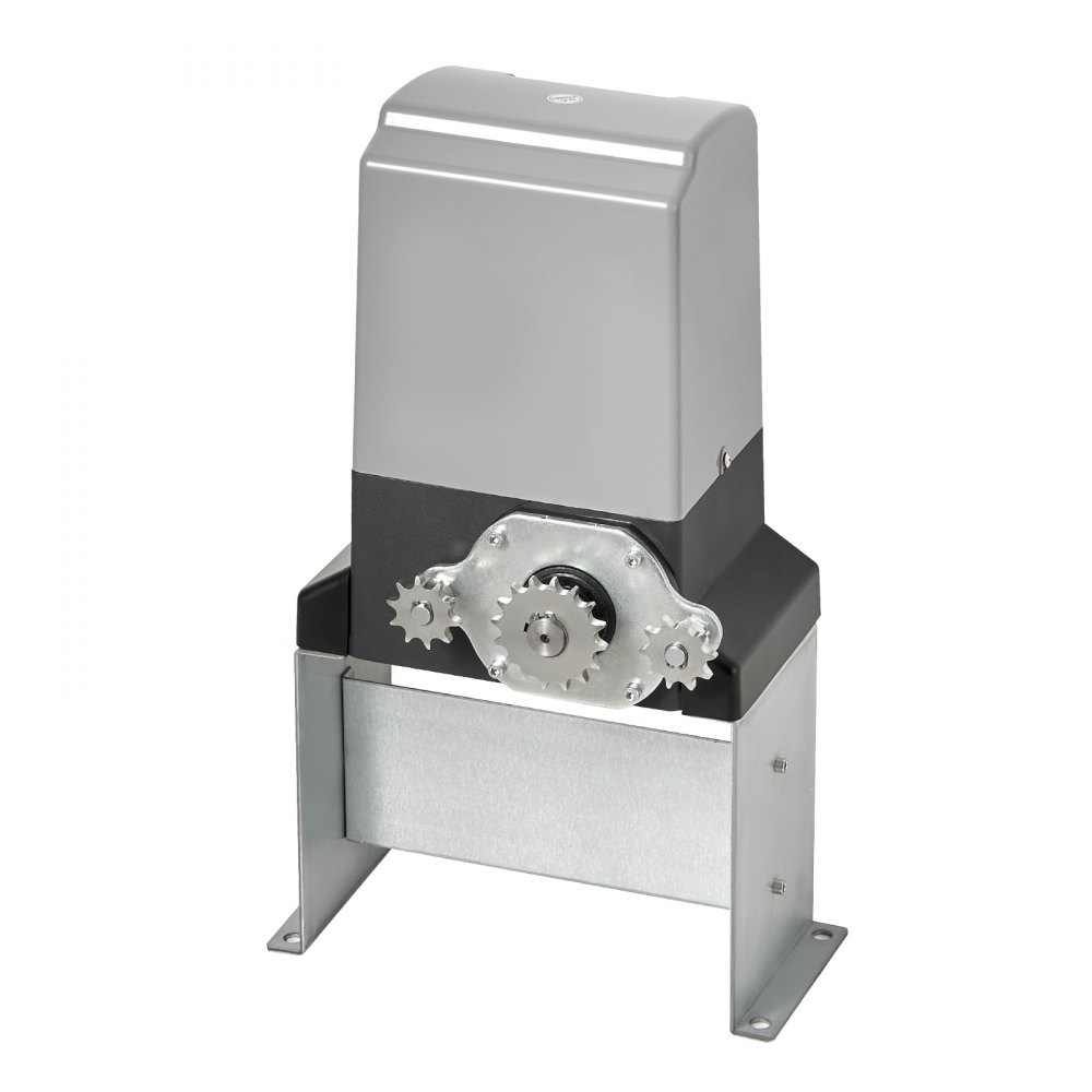 VEVOR Automatic Gate Opener, 900W Electric Sliding Gate Opener for Doors up to 65.6ft 4409lbs, Chain Drive Rolling Door Motor with Infrared Sensor & 2 Remote Controls, Driveway Gates Opening System