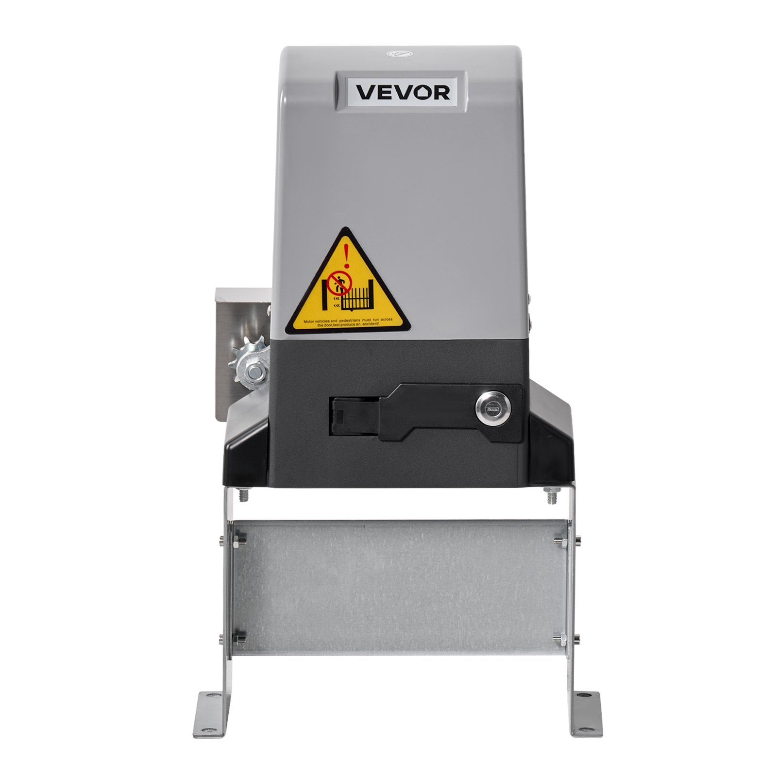 VEVOR Automatic Gate Opener, 900W Electric Sliding Gate Opener for Doors up to 65.6ft 4409lbs, Chain Drive Rolling Door Motor with Infrared Sensor & 2 Remote Controls, Driveway Gates Opening System