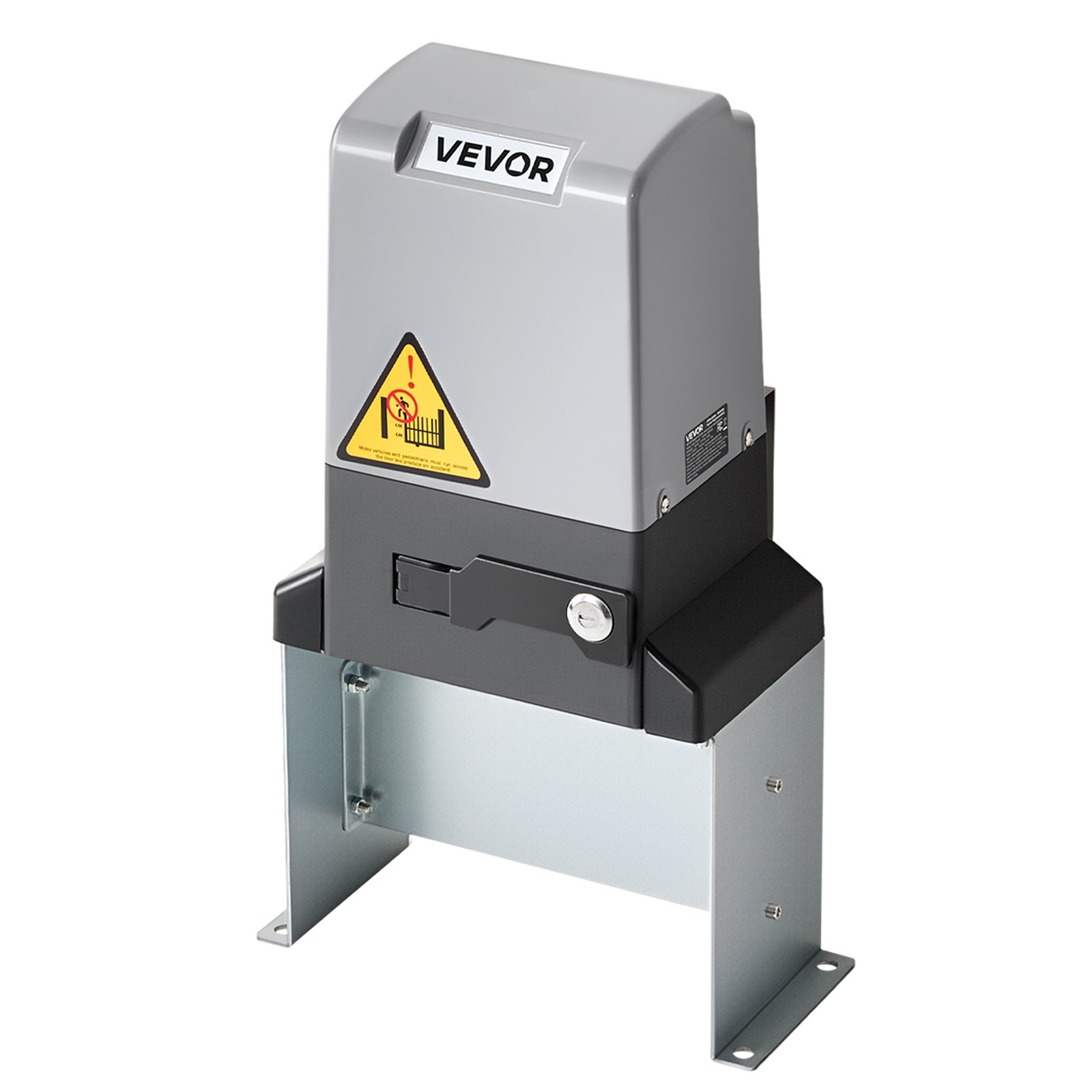 VEVOR Automatic Gate Opener, 900W Electric Sliding Gate Opener for Doors up to 65.6ft 4409lbs, Chain Drive Rolling Door Motor with Infrared Sensor & 2 Remote Controls, Driveway Gates Opening System