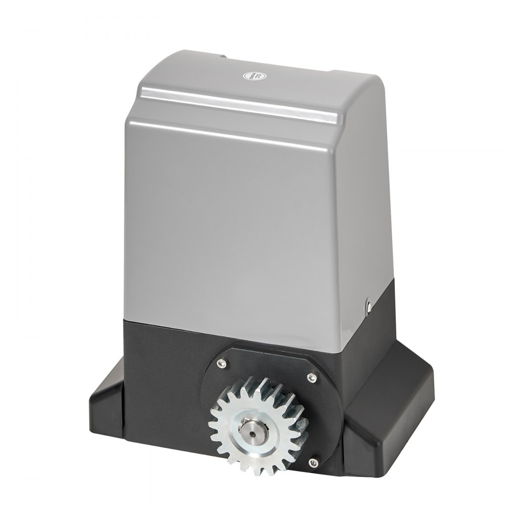 VEVOR Automatic Gate Opener, 400W Electric Sliding Gate Opener for Doors up to 25m 1000kg, Nylon Gear Rack Rolling Door Motor with Infrared Sensor & 2 Remote Controls, Driveway Gates Opening System
