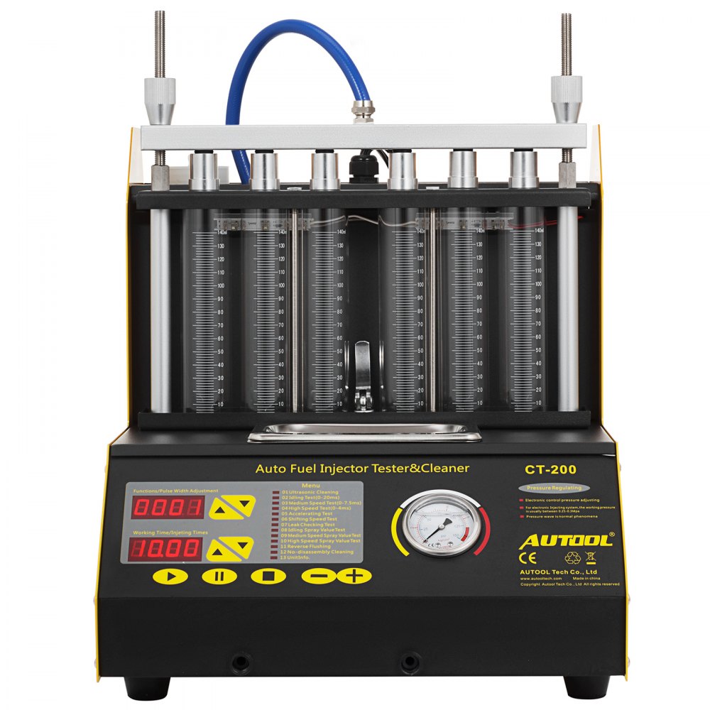 Autool Ct200 Ultrasonic Fuel Injector Cleaner Tester för bensinbilsmotorcykel