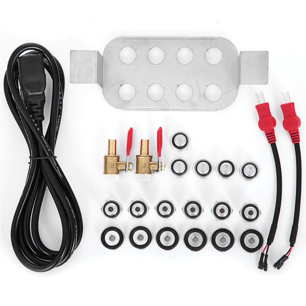 Auto Fuel Injector Cleaner Tester 6 Cylinder Car Motorcycle Fuel Cleaning Tools Ultrasonic Cleaning Trough