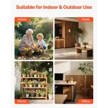Garden Pot Mover Heavy Duty Potted Plant Mover Dolly with Adjustable Handle