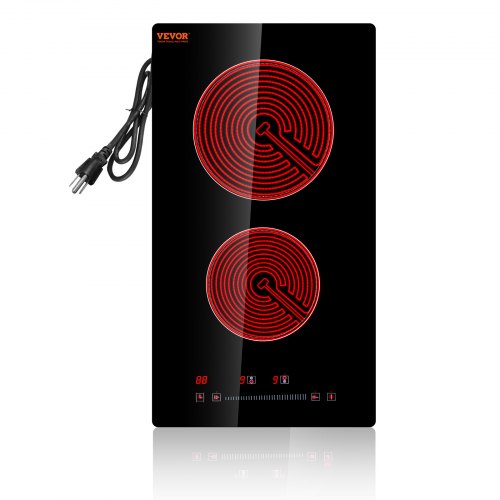 Induction Cooktop, 110V 24 Inch Electric Cooktop LED Touch Screen Burner,  Overheat Protection Function Hot Plate, 9 Temperature and Power Safety  Lock, Special Design Glass Panel Stove 