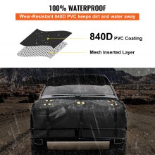 VEVOR Cargo Carrier Bag Car Luggage Storage Hitch Mount Waterproof 20 Cubic