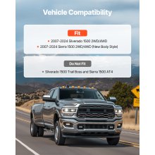 3 in Front Leveling Lift Kit for 2007-2024 Silverado Sierra 1500 2WD/4WD