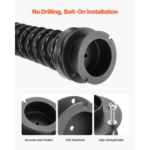 2.5 in Front Leveling Lift Kit for 2014-2023 Ram 2500 2013-2023 Ram 3500