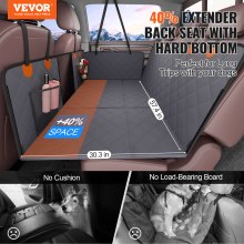 VEVOR 57.4 x 30.3 in Dog Car Seat Cover for Back Seat Waterproof 600D for Truck