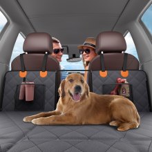 VEVOR 57.4 x 30.3 in Dog Car Seat Cover for Back Seat Waterproof 600D for Truck