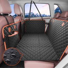 VEVOR 51.2 x 27.6 in Dog Car Seat Cover for Back Seat Waterproof 600D for SUV