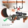 VEVOR Gun Rack Wall Mount Horizontal Gun Rack and Shotgun Hooks for Single Gun