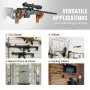 VEVOR Gun Rack Wall Mount Horizontal Gun Rack and Shotgun Hooks for Single Gun