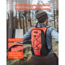 Lightweight Hydration Pack Backpack 2L Water Bladder Cycling Running Hiking