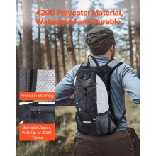 Lightweight Hydration Pack Backpack 2L Water Bladder Cycling Running Hiking