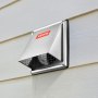 VEVOR 6 inch External Extractor Wall Vent Cover, Square AC Vent Gable Cover, Premium Stainless Steel & with Built-in a Protection Screen, for House,Bathroom,Garage,Kitchen,Basement (1 Pack, Silver)
