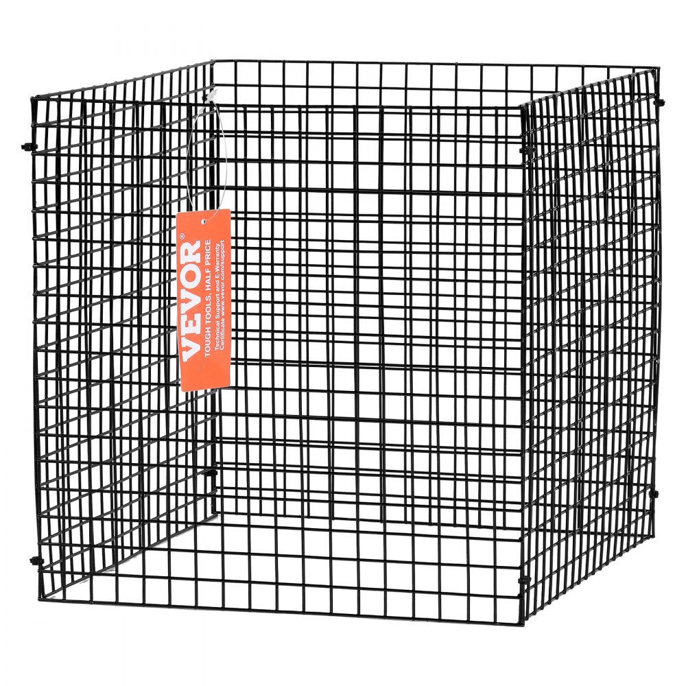 VEVOR 10 Pack Plant Protector from Animals, 305 mm x 305 mm  Chicken Wire Plant Protector, Plant Cages for Outdoor Plants, Flowers & Vegetables, Keeps Bunny Chicken Squirrels Out, 40pcs Metal Mesh