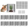 VEVOR 10 Pack Plant Protector from Animals 12'' x 12'' Plant Cage for Vegetables