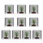 VEVOR 10 Pack Plant Protector from Animals, 305 mm x 305 mm  Chicken Wire Plant Protector, Plant Cages for Outdoor Plants, Flowers & Vegetables, Keeps Bunny Chicken Squirrels Out, 40pcs Metal Mesh