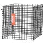 VEVOR 10 Pack Plant Protector from Animals, 305 mm x 305 mm  Chicken Wire Plant Protector, Plant Cages for Outdoor Plants, Flowers & Vegetables, Keeps Bunny Chicken Squirrels Out, 40pcs Metal Mesh