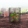 VEVOR 6 Pack Plant Protector from Animals, 320mm Dia. x 355mm H Chicken Wire Plant Protector, Plant Cages for Outdoor Plants, Flowers & Vegetables, Keeps Bunny Chicken Squirrels Out, 18pcs Metal Mesh