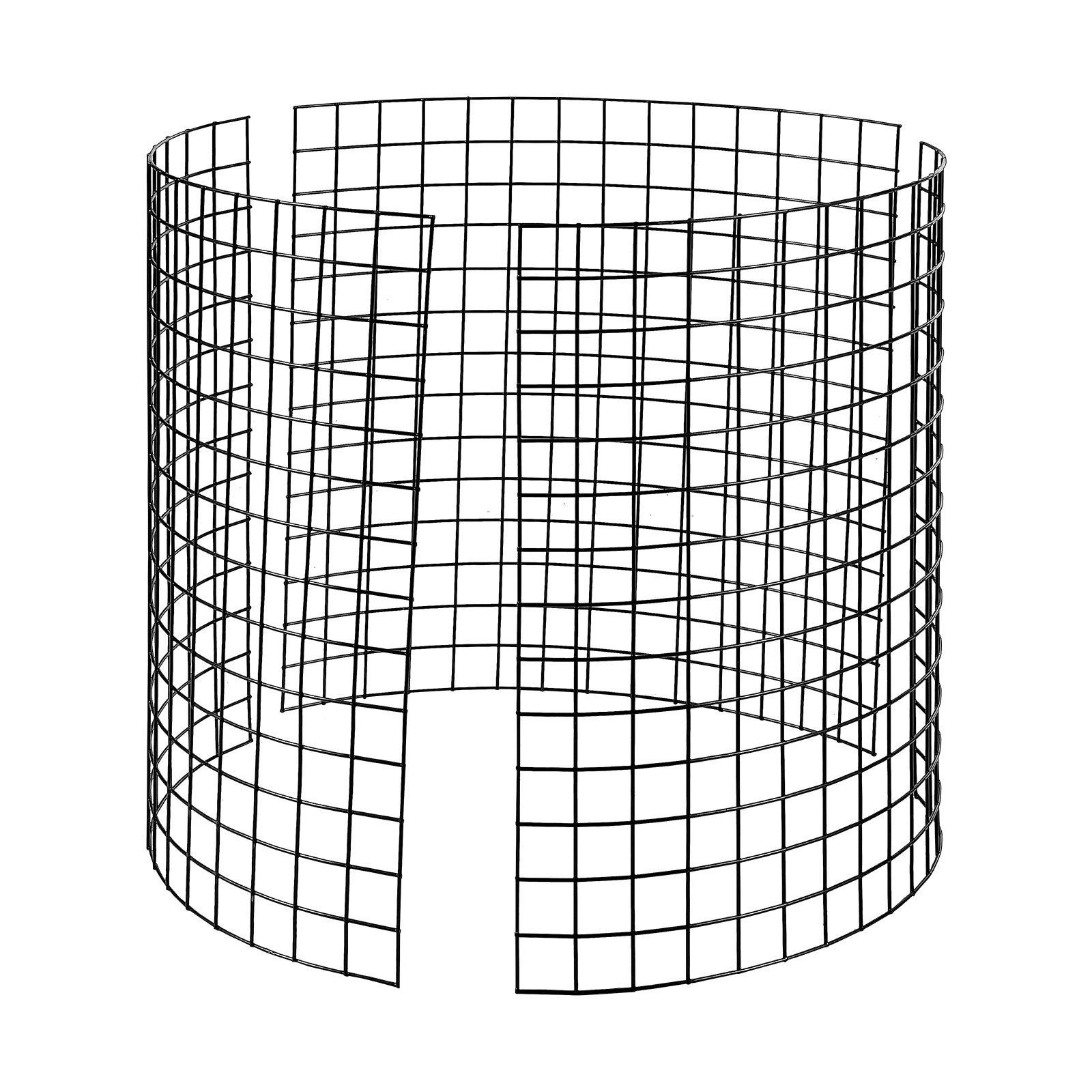 VEVOR 6 Pack Plant Protector from Animals, 320mm Dia. x 355mm H Chicken Wire Plant Protector, Plant Cages for Outdoor Plants, Flowers & Vegetables, Keeps Bunny Chicken Squirrels Out, 18pcs Metal Mesh