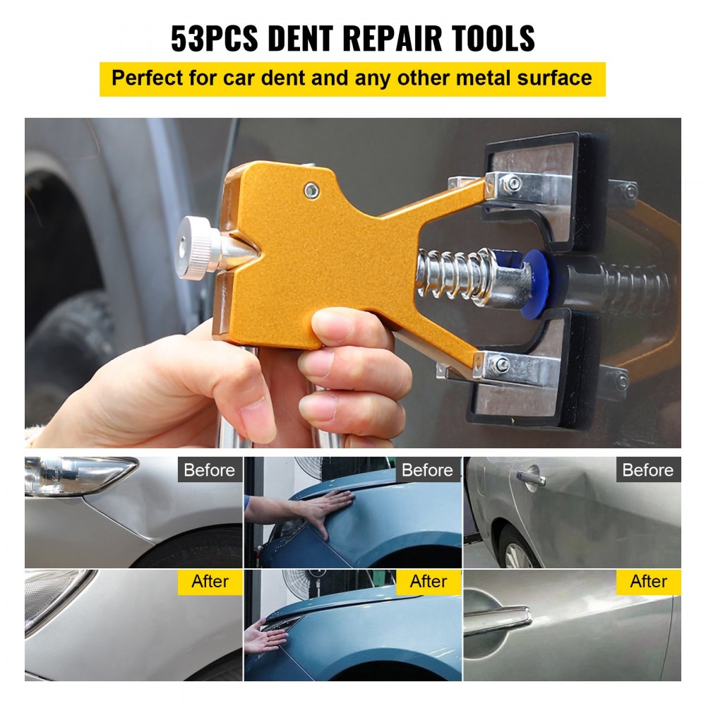 Car Dent Puller Kit Dent Removal Kit,32pcs Car Dent Remover,Car Dent Repair  Kit,Paintless Dent Repair Kit,Dent Remover Tool for Car,Body Repair Dent