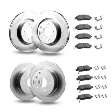 Front & Rear Brake Rotors Kit for 2013 Nissan Altima (Base, SL, SV & S Sedan)
