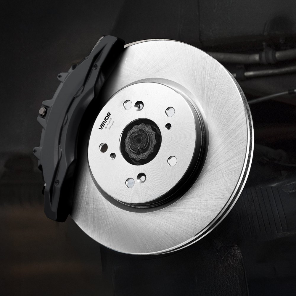 VEVOR Front & Rear Brake Kit Compatible with 2012-2016 Honda CR-V (AWD Models), Ceramic Brake Replacement Kits, 12 inch Hollow Structure Front Rotors, 12 inch Solid Structure Rear Rotors, R-31455