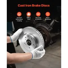Front and Rear Brake Kit Compatible with 2012-2016 Honda CR-V (AWD Models)