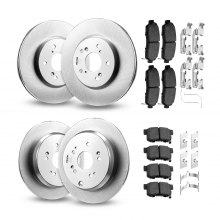 Front and Rear Brake Kit Compatible with 2012-2016 Honda CR-V (AWD Models)