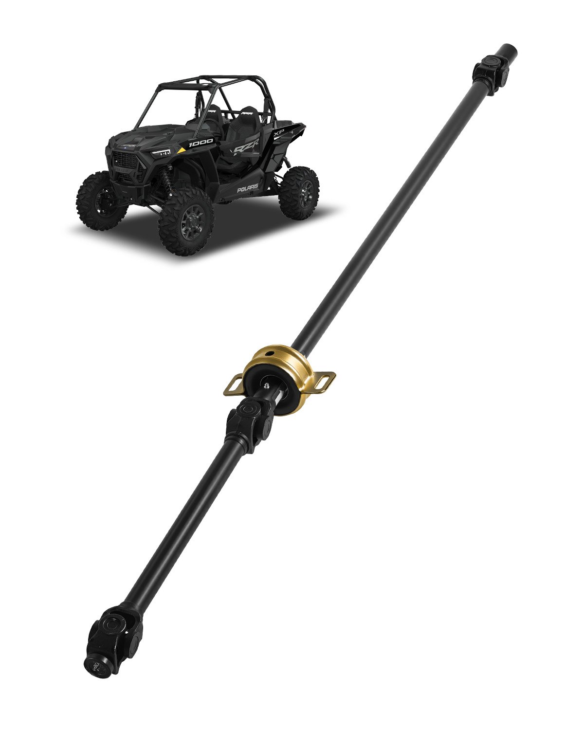 VEVOR Front Drive Shaft, 73.9" Prop Shaft Driveshaft Assembly Compatible with 2014-2017 Polaris RZR XP 1000, Replace #PRP-PO-09-006 1333350 1333424