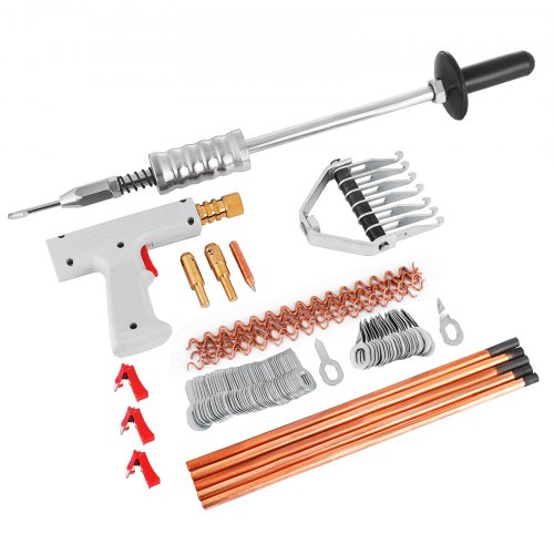 VEVOR 100Pcs Stud Welder Dent Puller Repair Spot puller Hammer Gun Accessories