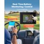 48V 105Ah Golf Cart Lithium Battery with 20A Charger and Touch Monitor