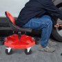VEVOR Rolling Garage Stool 136.1 kg Adjustable Mechanic Work Shop Seat w/Casters