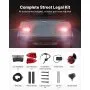 12V Golf Cart LED Headlight Tail Light Kit For Club Car Precedent 2004-2008