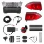12V Golf Cart LED Headlight Tail Light Kit For Club Car Precedent 2004-2008