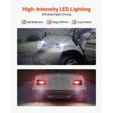 Kit de luces traseras LED de 12 voltios para carrito de golf Club Car DS (modelos 1993 en adelante)