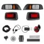 12V Golf Cart LED Headlight Tail Light Kit Legal Street For EZGO TXT 1996-2013