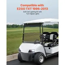 12V Golf Cart LED Headlight Tail Light Kit Legal Street For EZGO TXT 1996-2013