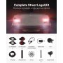12V Golf Cart LED Headlight Tail Light Kit Legal Street For Yamaha G29 2007-Up