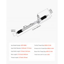 Hydraulic Power Steering Rack and Pinion 1996-2002 Toyota 4Runner V6 3.4L