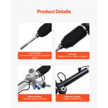 Hydraulic Power Steering Rack and Pinion Fit 2004-2006 Lexus RX330