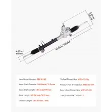 Hydraulic Power Steering Rack and Pinion Fit 2004-2006 Lexus RX330