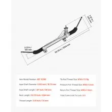 Hydraulic Power Steering Rack and Pinion Fit Silverado 1500 1999-2003