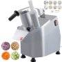 Vevor Commercial Food Processor Vegetable Cheese Cutter W/ 7 Disks, Ce Approved